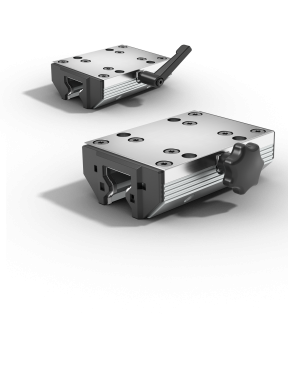 Klemmhebel zur Arretierung